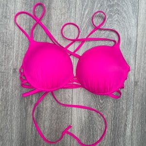 Pink Bombshell Swimsuit Top